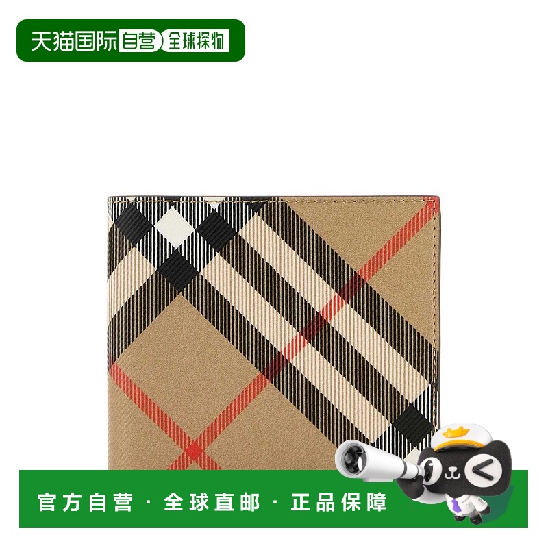 1h可退 香港直邮BURBERRY 男士钱包 8091926A2021-9 CO 花色 Burb