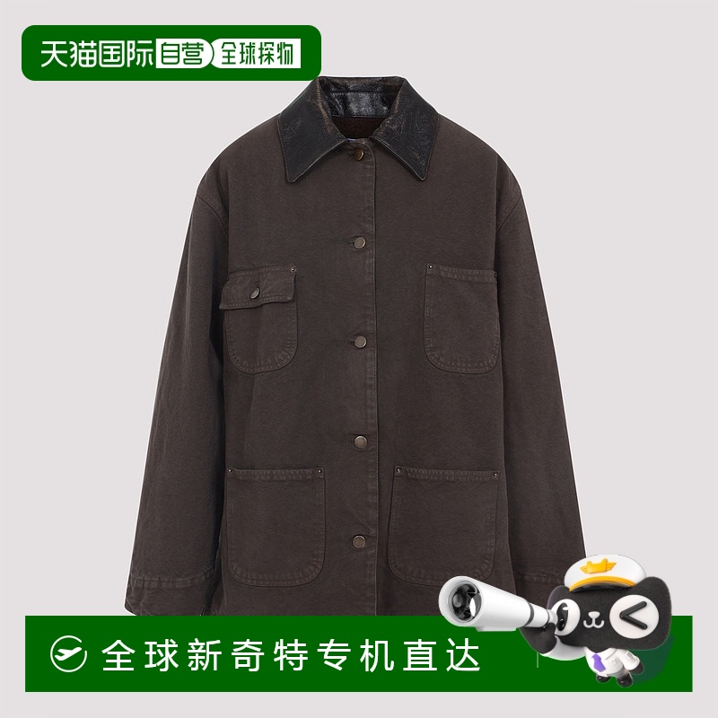 1h可退 香港直邮PRADA 女士夹克 29T181SOOO157NF0027 AW2025 棕