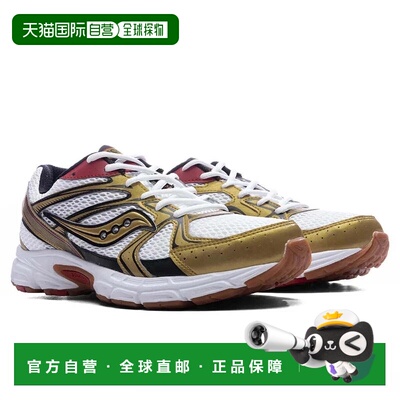 自营Saucony Ride Millennium S70812-74男士白色金属金色跑鞋LIQ