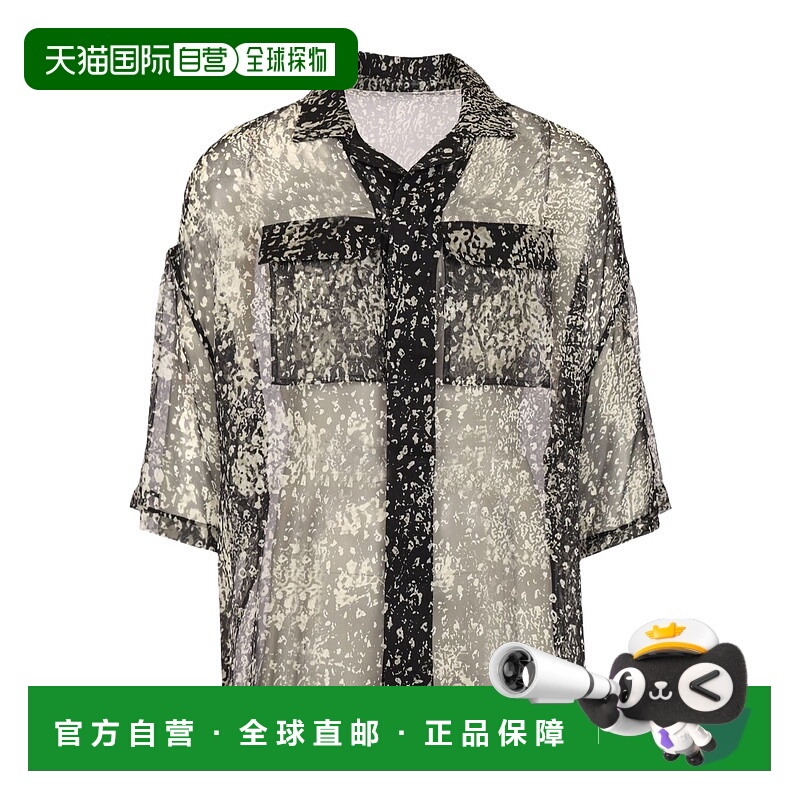 1h可退 香港直邮RICK OWENS 男士衬衫 RU01E5298SP10908 SS2025