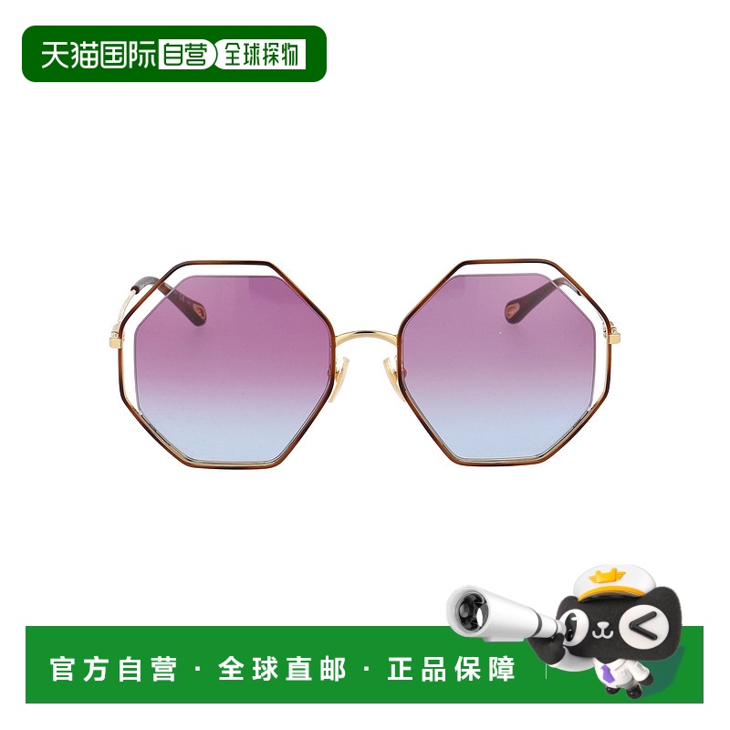 1h可退 香港直邮潮奢 Chloe 蔻依 女士 徽标太阳镜 CH0046S