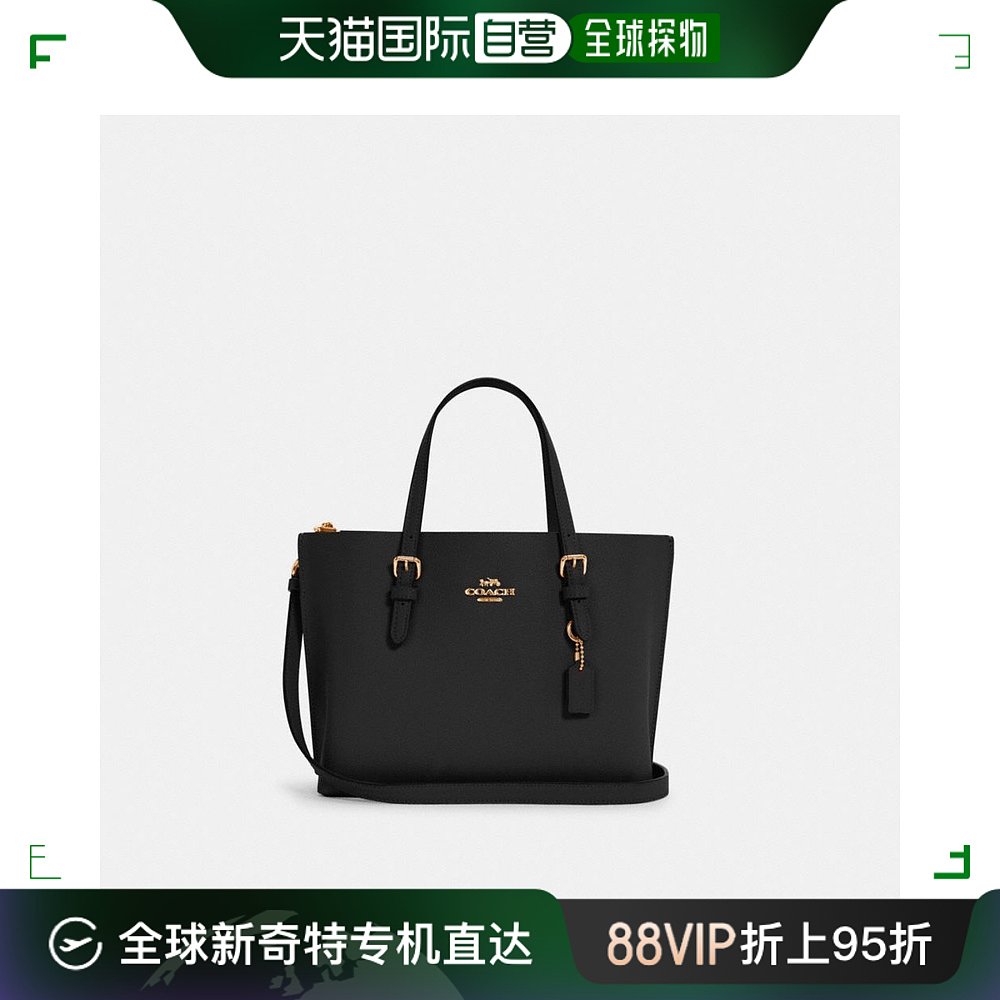 美国直邮COACH Mollie 手提包 25 C4084 金色/黑色 正红色 运动包/户外包/配件 单肩包 原图主图