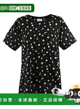 香港直邮Saint Laurent 印花图案短袖T恤女装 454205YB2BU