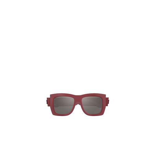 GUCCI 女士眼镜 GG1688S003 SS2024 红色 几何框太阳镜