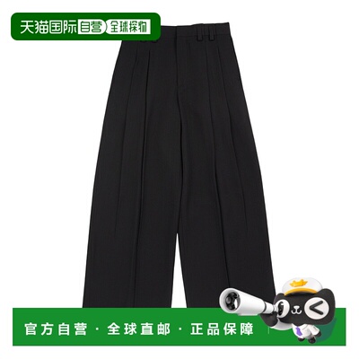 香港直邮Jil Sander 混纺阔腿裤 J21KA0265J65005西装裤
