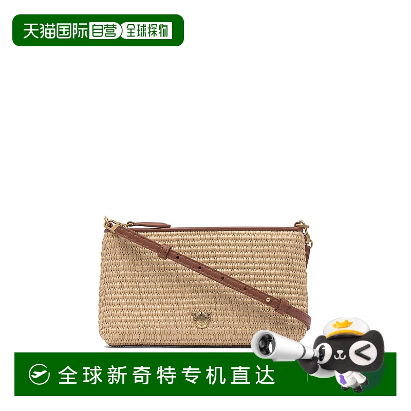 1h可退 香港直邮PINKO 女士斜挎包 104277A2CFC50Q SS2025 浅棕色