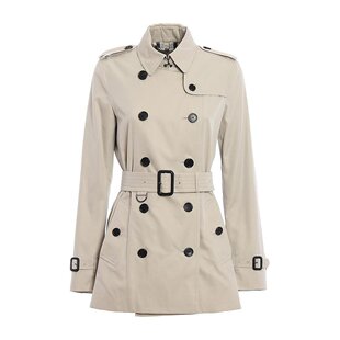 Burberry 肯辛顿短款风衣 39133641
