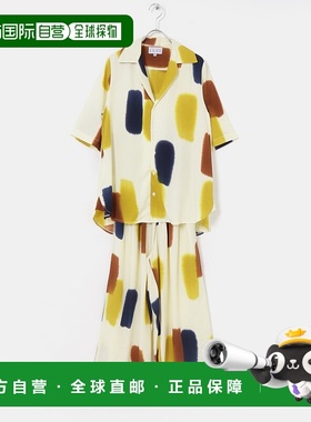 1h可退 日本直邮SUKU HOME 女装经典家居服套装 UW45Pyjama