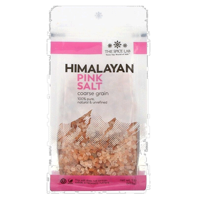 香港直发The Spice Lab喜马拉雅粉盐美味健康粗粒1磅（453克）