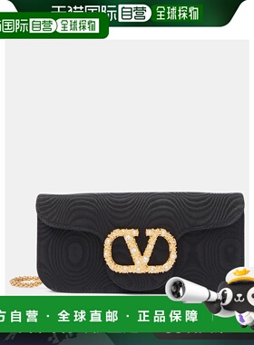 1h可退 香港直邮潮奢 valentino 华伦天奴 女士 VLogo moire 标志
