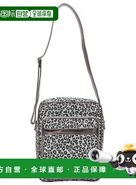1h可退 日本直邮WEGO男女同款亮片豹纹设计感斜挎包 LG25SS06G000