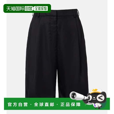 1h可退 香港直邮潮奢 The Frankie Shop 女士 Marfa 褶裥斜纹布百