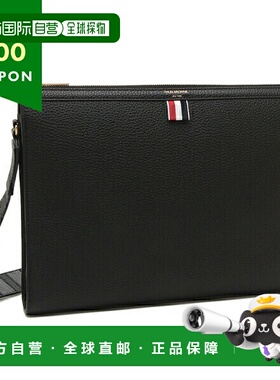 日本直邮THOM BROWNE 单肩包黑色男士 THOM BROWNE UAG177A L0090