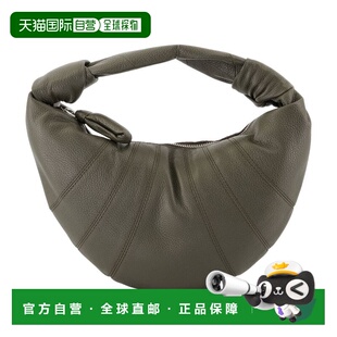 1h可退 香港直邮潮奢 Lemaire 女士 棕色迷你 Fortune Croissant