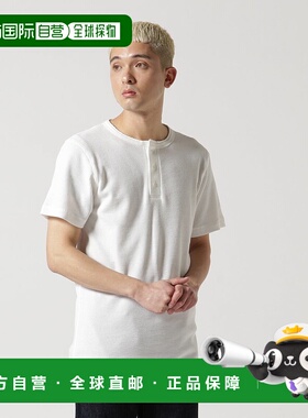 日本直邮AVIREX DAILY S/S THERMAL HENLY TEE半袖热感亨利T恤 [A