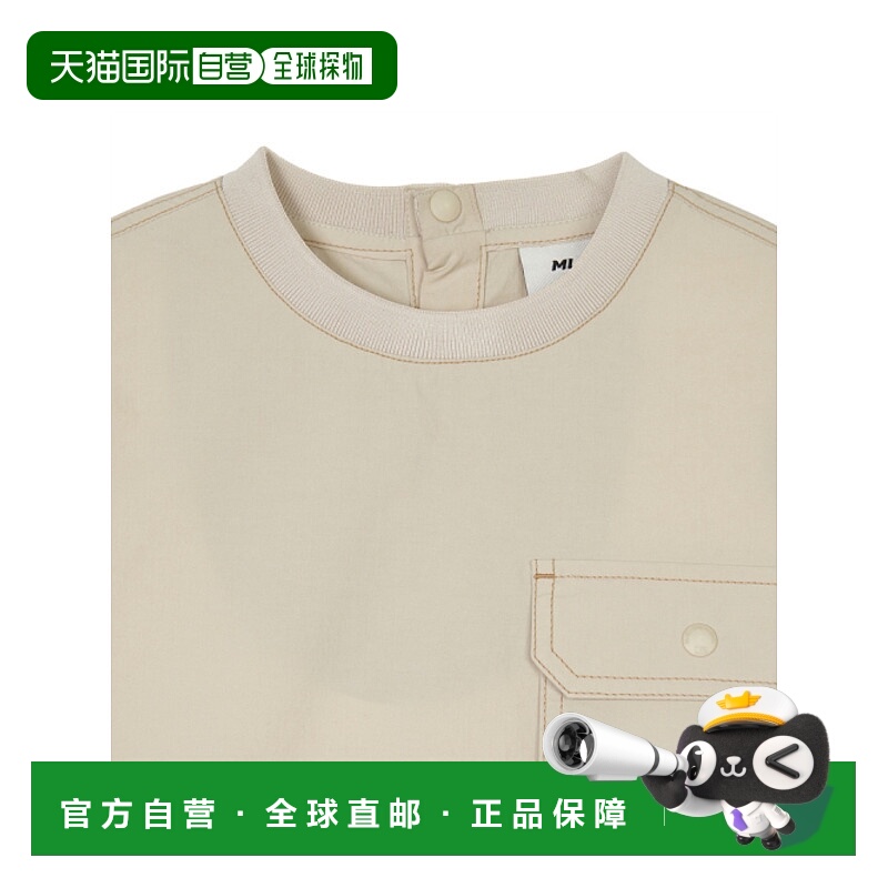 韩国直邮MLB KIDS 童装绒衫7AMTCP141-43CRD秋冬圆领套头运动长袖