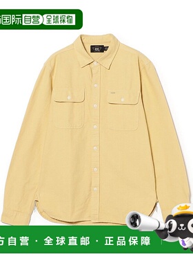 1h可退 日本直邮Double RL 男装 中厚棉质 复古工装衬衫 半休闲设
