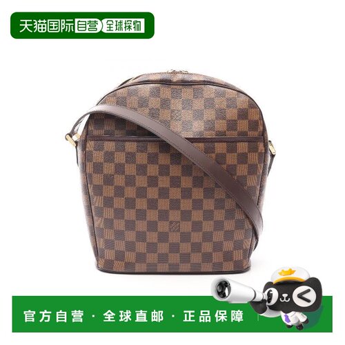 日本直邮中古LV路易威登女包A级95新Ipanema GM酒壶包涂层/防水帆