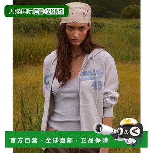 百搭潮牌高级感正品 女士WHMZD4T21F时尚 连帽衫 韩国直邮WHO.A.U