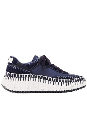 CHLOÉ 女士运动鞋 C24W00RNS4B4 AW2024 黑色 Nama 运动鞋