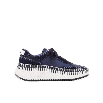 CHLOÉ 女士运动鞋 C24W00RNS4B4 AW2024 黑色 Nama 运动鞋