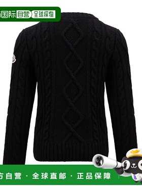 1h可退 香港直邮MONCLER 男童针织毛衣 J29549C00004M1241999 AW2