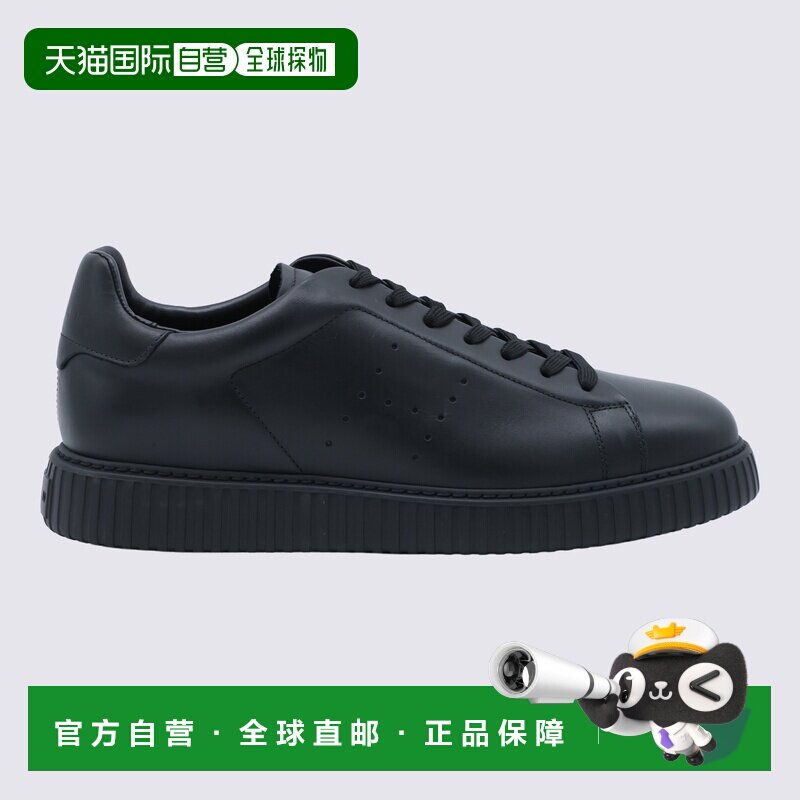 1h可退 香港直邮HOGAN 男士运动鞋 HXM6770GF5FUDMB999 AW2026 黑