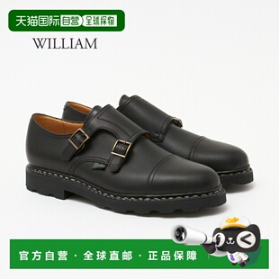 日本直邮Paraboots 男鞋 WILLIAM MARCHE 981412 NOIR PARABOOT