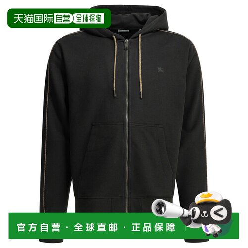 香港直邮BURBERRY 男士卫衣 8130512 AW2026 黑色 