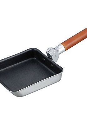 日本直邮和平FREIZ玉子烧煎锅12x14cm折叠手柄IH瓦斯炉适用Orel