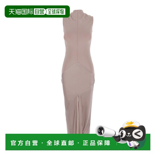 1h可退 香港直邮奢淘 Rick Owens 无袖连衣裙 女 RP02F5558JSVSCS