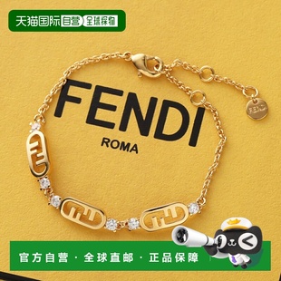 8AL183 水晶链手链 ATEP 女士款 SOF 日本直邮FENDI F089U OLOCK