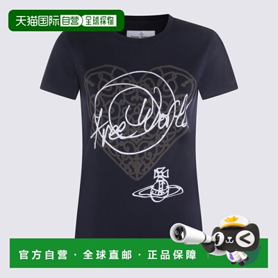 香港直邮VIVIENNE WESTWOOD 女士短袖T恤 3G01005DJ001MK410
