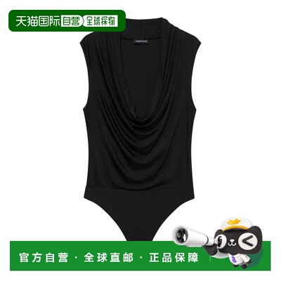 1h可退 香港直邮Anine Bing 女士连体裤 A0811502BLK26 AW2025 黑