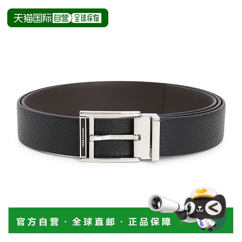 1h可退 韩国直邮ferragamo 男士 腰带菲拉格慕牛皮休闲