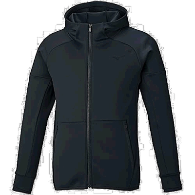 【日本直邮】Mizuno美津浓 训练服弹性长袖衫32MC1554男式 黑色S
