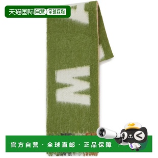 AW2023 SCMC0103A0UAW017JQV46 绿色 女士围巾 香港直邮MARNI