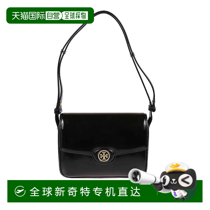 1h可退 香港直邮TORY BURCH 女士斜挎包 143122001 CO 黑色 Conve