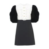 Miu MF43041TF6 纽扣连衣裙 缪缪 女士