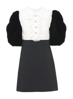 Miu Miu 缪缪 女士 纽扣连衣裙 MF43041TF6