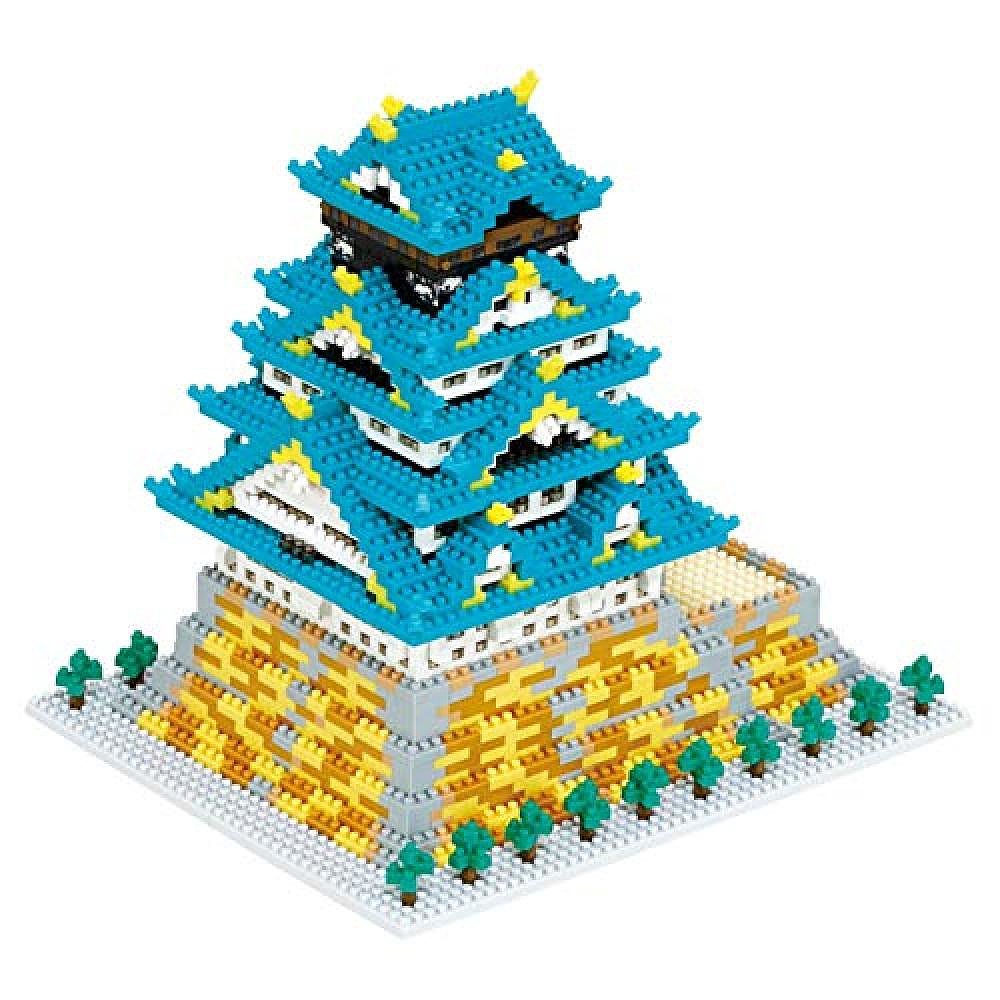 日本直邮Kawada拼插积木河田Nanoblock大阪城豪华版NB-049