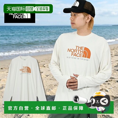 日本直邮The North Face 北面 NT12432 长袖T恤 男女款 宽松版型