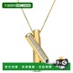 Max Necklace Topaz White Bar 2ct Yellow TGW 自营Mimi