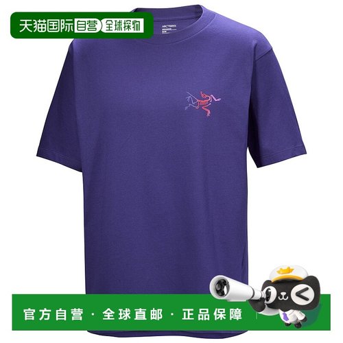 加拿大直邮始祖鸟Kragg棉质logo短袖T恤男款