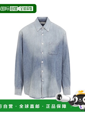 1h可退 香港直邮OUR LEGACY 男士衬衫 M4252ACCRISWASH SS2025 蓝