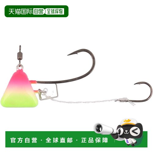 【日本直邮】DAIWA 达亿瓦 15号红牙钨金SS虾锁3铅头钩