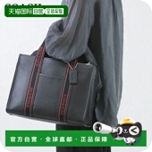 女包 SVA47 女士手提包 日本直邮Coach蔻驰 皮革 CU997 黑色