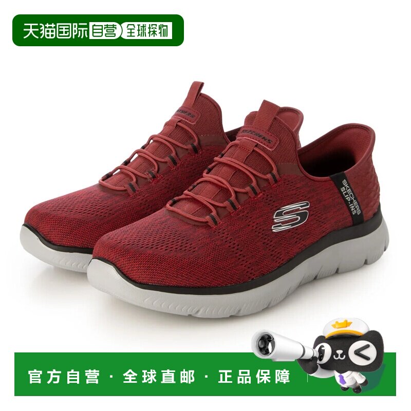 日本直邮SKECHERS 拖鞋 红色斯凯奇运动鞋 - 实物图
