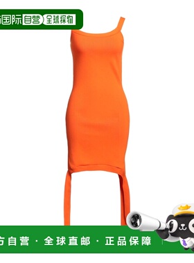 1h可退 香港直邮J.W. Anderson 女士 短款连衣裙 orange橙色 舒适
