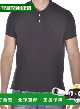 香港直邮EMPORIO ARMANI 男士T恤 8N1F121J0SZBLACK SS2022